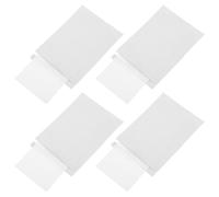 VILLCASE 4pcs Check Scanner Cleaning Cards Chip Reader Cleaning Card Compact Portable Wood Pulp Polyester Sheets for Efficient Dust and Oil Removal at Financial Offices and Hotel Front