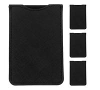 VILLCASE 4pcs Comb Sleeve Pocket Comb Case Multifunctional Design Soft Comfortable Pu Fake Leather Storage for Makeup Artists Hairstylists Travel and Office Use