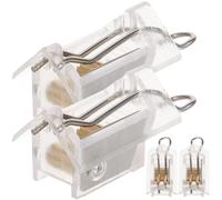 VILLCASE 4pcs Cord Lock Blind Wire Locks and Tilt Meachanism Blind Cord Safety for Venetian Window s Components