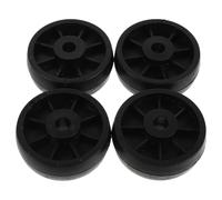 VILLCASE 4pcs Gym Roller Wheels Fitness Rolling Tires Universal Caster Wheels Wear-resistant Pp Plastic Pulley Rollers Silent Performance for Home Gym Workout