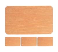 VILLCASE 4pcs Large Spanish Cedar Sheets for Cigar Humidors Humidity Control Dividers for Storage Boxes Portable Cedar Chip Accessories for Cigar Freshness Maintenance
