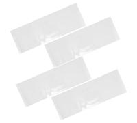 VILLCASE 4pcs Self Adhesive Cat Scratch Tape PVC for Furniture and Wall Corner Protection Cuttable Non-stick Cat Scratch Prevention Pads for Sofa