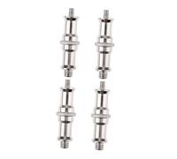 VILLCASE 4pcs Threaded Screw Adapter Spigot Spigot Screw for Light Stand Quick Connect