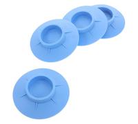 VILLCASE 4pcs Washing Machine Feet Mats Shock Absorbing Noise Reducing Non-slip Drum Washer Blue