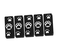 VILLCASE 5 Pcs Silicone Watch Strap Buckles Cat Claw Design for Comfortable and Lightweight Fasteners for Silicone Watch Bands Easy to Use and Skin Friendly