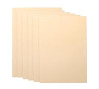 VILLCASE 50 Sheets Brown Kraft Paper, A4 Blank Craft Paper, Double Sided Printing Craft Card Stock Writing Drawing for Student Printing s