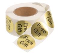 VILLCASE 500 Pcs Round Customer Appreciation Sticker Labels, Adhesive Thank You Label Stickers for Business Packaging and Supermarket Wrapping Supplies