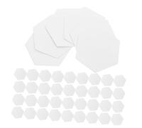 VILLCASE 500Pcs Hexagon Paper Piecing Templates for Quilting Supplies Beginner Friendly DIY Patchwork Sewing Tools Precision Crafting Papers for Scale Quilt Projects