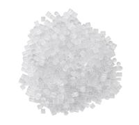 VILLCASE 500pcs Octagonal Plastic Earring Backs and Women Protect Earrings from Falling Suitable for Jewelry Making