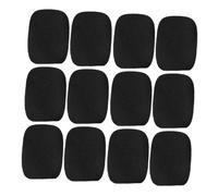 VILLCASE 50pcs Foam Microphone Windscreen for Headset Mic Noise Reduction High Density Lavalier Mic Cover Accessories