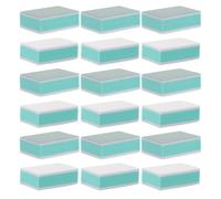 VILLCASE 50pcs Sponge Nail Files for Manicure and Pedicure with Comfortable Grip and Portable Size Block Shape Nail Buffers and Professional Use