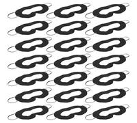 VILLCASE 50pcs Vr Eye Covers Liners Disposable Sweat Absorbing Liners Breathable Facial Interface Barrier Pads Non-woven Fabric Universal Fit for Shared Vr Headset Setups Multiple Users