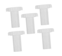 VILLCASE 5pcs Cooler Drain Plug Replacement round Plastic Screw Caps Leakproof Drain Stoppers for Freezer Refrigerator for Preventing Water Leaks in Coolers