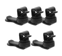 VILLCASE 5pcs Magnetic Hydration Clip Water Bag Clip for Hydration Pack and Backpack Strap Lightweight Abs and Magnet Material with Singlehanded Operation for Hiking and Cycling
