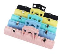 VILLCASE 5pcs Music Book Fixed Clip Music Score Paper Clip Abs Metal Multi-Purpose Document Management Random Style Convenient Musical Score Holder for Practicing and Performance