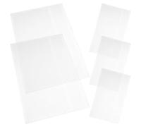 VILLCASE 5pcs Plastic Banknote Currency Holder Money Sleeves Paper Money Protective Sleeves Easy to Use Secure Paper Storage for Collectors