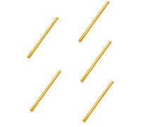 VILLCASE 5pcs Polyamide Hot Melt Glue Stick Yellow High Adhesion Craft Adhesive Rod for DIY Projects Safe and Convenient Solid Hot Glue for Handcrafting and Strong Bonding