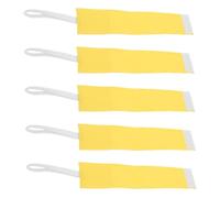 VILLCASE 5pcs Reflective Soccer Captain Arm Bands Adjustable Solid Color Blank Armbands for Youth and Adults for Team Spirit and Visibility Sports
