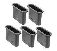 VILLCASE 5Pcs Speaker Port Tubes for Home Car Durable Air Ports for Improved Bass Response Reduce Turbulence Enhance Sound Speaker Cabinet Accessories