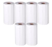 VILLCASE 6 Rolls Instant Camera Thermal Printer Paper Bright Colors High Clarity Compatible with Multiple Brands for Home Office and More Convenient Long Term Use
