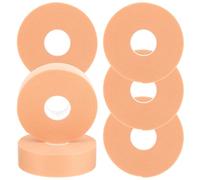VILLCASE 6 Rolls of Self-Adhesive Heel Cushion Pads for Shoes High Heel Inserts with Pe Foam and Glue Material Reducing Friction and Bridging Shoe Cracks and Outdoor Walking