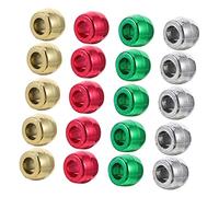 VILLCASE 600pcs Christmas Plastic Beads DIY Kit with Colors Large Beads for Jewelry Making Bracelets Necklaces Earrings and Festive Holiday Crafts