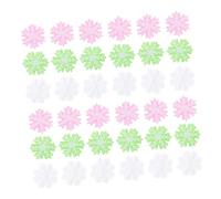 VILLCASE 60pcs Christmas Snowflake Embroidery Patches Durable Appliques for DIY Garment Accessories Easy Sew Random Colors Festive Xmas Decoration Random Color