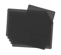 VILLCASE 6pcs A6 Double Side PVC Plastic Price Tags Waterproof Reusable Shelf Label Holders for Supermarket Merchandise Display and Office Organization