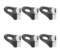 VILLCASE 6pcs Bakelite Pot Handle Replacement for Induction Cooker, Stainless Steel Side Handle with Comfortable Grip, Easy to Install Kitchen Cookware Accessory in Black