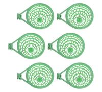 VILLCASE 6pcs Bird Nest Bowls for Pigeon Breeding Made of Sturdy Abs Material, Suitable for Egg Incubation and Small Parrots, Bird Breeding Supply for Finch Nesting and Cockatiel Nest Boxes