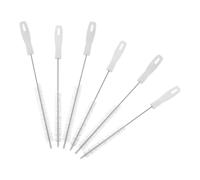 VILLCASE 6pcs Foot Scrubber Brush for Shower with Gentle and Sturdy Bristles, Toe Gap Exfoliating Cleaner for Elderly and Seniors, Multipurpose Foot and Toe Cleaning Brushes