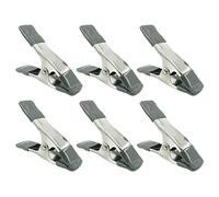 VILLCASE 6pcs Heavy Duty Spring Clamps Clips Rounded Hooks for Photo Backdrop Clamp for Background Reflectors