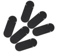 VILLCASE 6pcs Lid Webcam Cover Slider for Laptop, Abs Material, Prevents Spying, Does Not Webcam Usage, Privacy Protection for Work and Home, Black