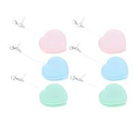 VILLCASE 6pcs Phone Cleaner Wipes Screen Cleaners Lightweight Pp Silicone Material Rope Can Be Hung Portable for Tablets and Lenses Take to Anywhere You Need