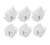 VILLCASE 6pcs Refrigerator Door Light Switch Replacement Normally Closed Momentary Push Button for Fridge Freezer and Display Cabinet Easy Installation and Reliable Performance