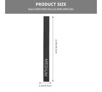 VILLCASE 6pcs Sketch Charcoal Sticks Set, Soft and Medium-Hard Square Painting and Shading Sticks for Artists, Black Drawing Charcoal Supplies for Sketching and Graffiti