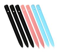 VILLCASE 7pcs Tablet Stylus Pen Lcd Tablet Stylus Universal Pens with Soft Tips Plastic Smooth Surface and Edges for Traveling and Gaming Assorted Colors