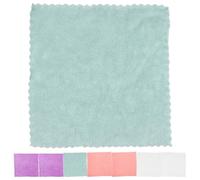 VILLCASE 8PCS Coral Fleece Washcloths Set, Super Soft Face Towels High Absorption, Small Square Towels for Face Washing and Bath Use, Multi-Color Cleaning Cloths for Daily Skincare