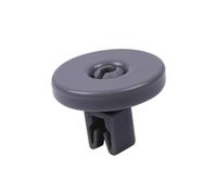 VILLCASE 8pcs Grey Plastic Dishwasher Lower Basket Wheel Roller Caster Wheels for Washing Machine Dishwasher Accessories Kit
