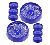 VILLCASE 8pcs Pigeon Nesting Bowls Durable Breeding Bowls for Birds Secure Non Slip Base Design Cozy Egg Laying Environment for Pigeon Breeding and Hatching