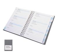 VILLCASE A6 5.8x4.1x0.6inch Password Book Password Notepad Portable with Alphabetical Tabs Sleek Stylish Design for Efficient Organization and Easy to Carry for Home Office Use
