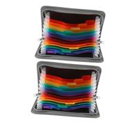 VILLCASE A6 Accordion File Folder Mini Folder Small File Organizer Foreign Currency Organizer