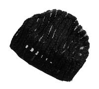 VILLCASE Adjustable Black Braided Wig Cap Made of Chemical Fiber for Quick Styling Assistant and Multi-functional Use, for Daily Use and Cosplay, Wig Cap Accessory for Makeup Artists