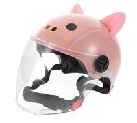 VILLCASE Adjustable Cat Ear Helmet for Cycling and Skateboarding, Well-protected and Comfortable Breathable Design with Abs and Sponge Material, Cute Cartoon Style on Scooter and Roller