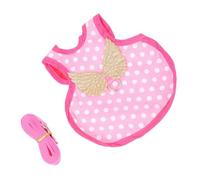 VILLCASE Adjustable Chicken Harness with Leash for Walking Hens and Roosters Soft Pet Chicken Costume Vest with Extra-long Traction Rope for Outdoor Use