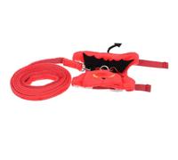 VILLCASE Adjustable Ferret and Rabbit Harness Leash with Plush and Non-woven Fabric, Anti-escaping Design Reduces Pulling Pressure, for Small Pets Walking and Outdoor Use