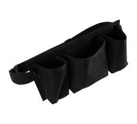 VILLCASE Adjustable Fit Canvas Tool Belt Pouch with Multiple Pockets for Cleaning Workers and Construction Workers, Easy to Wipe Clean Waist Bag Suitable for Commercial Cleaning and Hotel