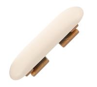 VILLCASE Adjustable Foldable Nail Arm Rest Hand Pillow for Manicure Nail Art Medium Size Milk Yellow Hand Rest Stand for Salon and Home Use