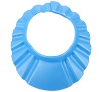 VILLCASE Adjustable Hair Washing Shield Hat for Babies, Waterproof Eva Material with Flexible Design, for Hair Washing and Shower Use, Blue Colour