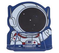 VILLCASE Adjustable Metal Book Stand Holder for Desk Unique Astronaut-Themed Design, Stable Support for Books and Tablets, for Office and Reading